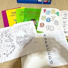 DWE ディズニー英語システム ワールドファミリー 教材セット の画像