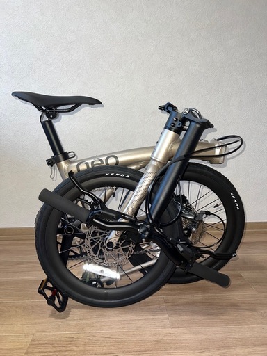 超軽量アルミ合金 Brompton同系 16インチ 折りたたみ自転車