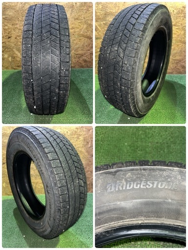 法人販売★BS VRX3 195/65R16 22年製 スタッドレス 4本セット センター8.7mm サイド8.5mm