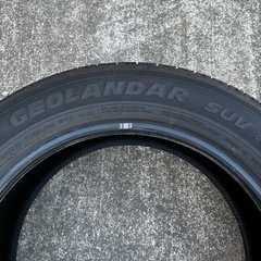 デリカ　シャモニー　純正タイヤ3本の画像