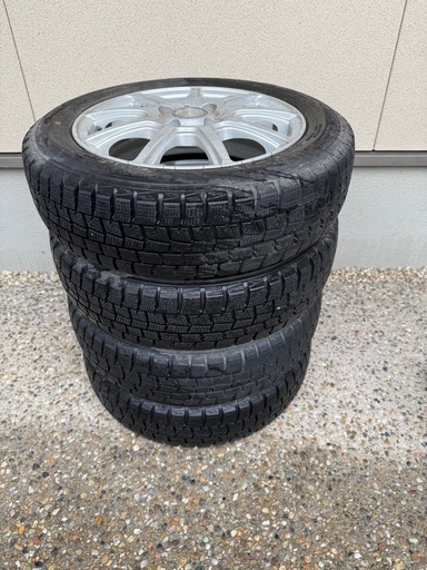 スタッドレスタイヤ（アルミホイール）　4本セット 155/65R 14