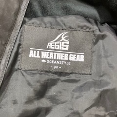 ダウンジャケット　チャックなしの画像