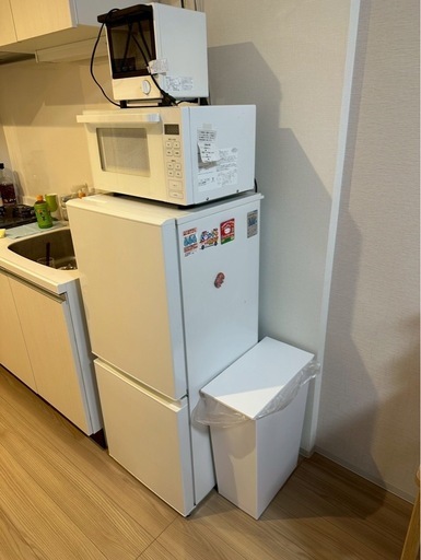 無印家電4点セット 2021年20年製（冷蔵庫・洗濯機・電子レンジ・オーブントースター）