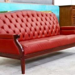 神戸洋家具 2.5人掛けソファ クラシックの画像