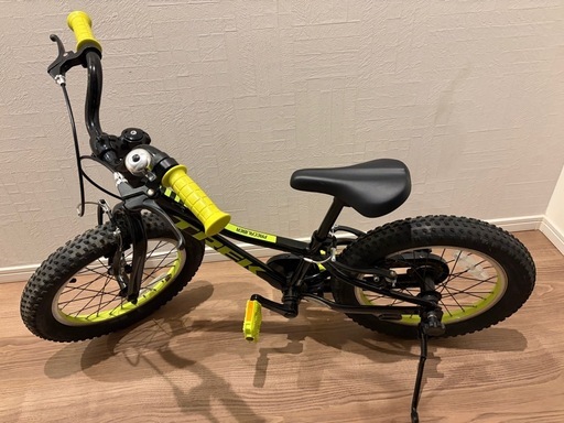子供用自転車 16インチ Precaliber 身長99-117cm ブラック