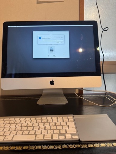 iMac 21.5インチ Late 2013（初期化済み・キーボードマウスパッドあり）