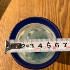 【新品未使用】切子グラスとマーブルグラスの画像