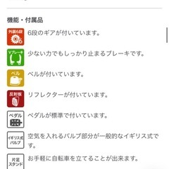 おしゃれ‼️即使える20インチ‼️‼️使用2年程‼️の画像