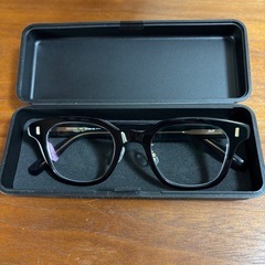 Zoff ボストンメガネ　ブラック　伊達メガネの画像