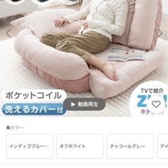 1人用座椅子　ソファー　ベッド一台三役 の画像