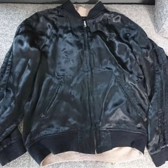 【スカジャン】ルードギャラリー RUDE GALLERY スカル リバーシブルの画像