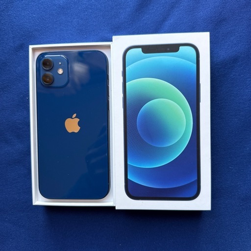 【美品】iPhone12  ブルー　128GB