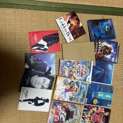 色々なDVD 本 CDの画像