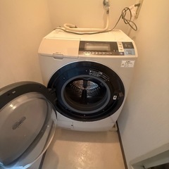 【0円】日立 ビッグドラムスリム BD-S8600L（2014年製）※ジャンク／引き取り限定の画像