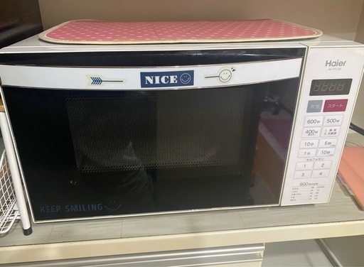 最終お値下げ！Haier 電子レンジ  JM-FH18D  2018年製