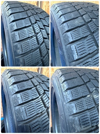 超バリ山 波残り GOODYEAR ICE NAVE6 グッドイヤー アイスナビ シックス 225/50R17 94Q スタッドレスタ