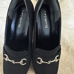 厚底パンプス23.5cmの画像