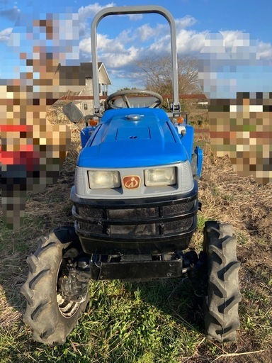 イセキ トラクター TM17F 17馬力 861時間 4WD 塗装品 中古 引き取り限定 イセキ トラクター TM17F 17馬力 861時間 4WD 塗装品 中古 引き取り限定