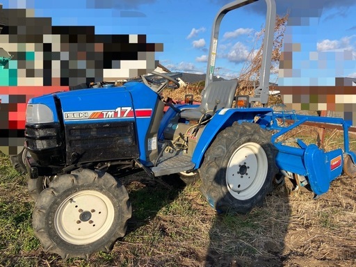 イセキ トラクター TM17F 17馬力 861時間 4WD 塗装品 中古 引き取り限定 イセキ トラクター TM17F 17馬力 861時間 4WD 塗装品 中古 引き取り限定