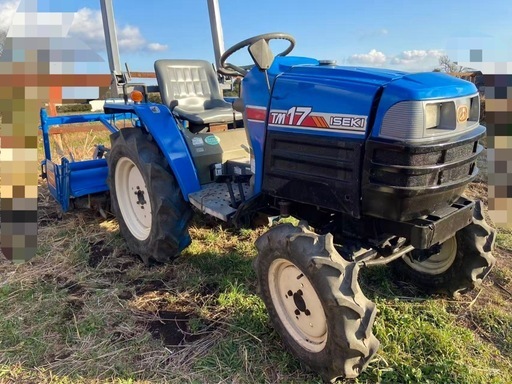 イセキ トラクター TM17F 17馬力 861時間 4WD 塗装品 中古 引き取り限定