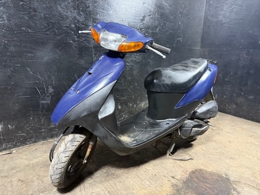 ★支払総額3.3万円★関東圏内即日配送可能！ 全車走行テスト済み！ スズキ レッツ2 青 CA1PA 人気のレッツ2！ 2ストのためオイル注ぎ足すだけ！ バッテリー新品！ カスタムベースに♪