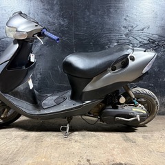 ★支払総額3.8万円★激安バイク続々入荷中！ とにかく安い！！ スズキ レッツ2 シルバー CA1PA ロンホイ！！ ケツ上げアダプター！ 2ストのためオイル注ぎ足すだけ！ パワフィル！ クリアテール！ 社外メーター！の画像