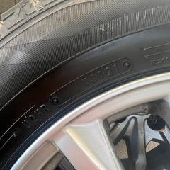 175/70r14スタッドレスタイヤダンロップwinterとアルミホイール4本セットの画像