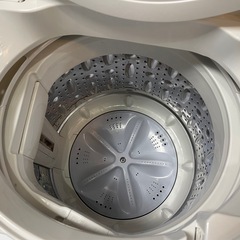 SHARP 4.5kg簡易乾燥付洗濯機 ES-G4E6 2018年製 中古の画像