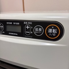 2024年製　使用数回美品　コロナ石油ファンヒーター②　FH-G3224　の画像