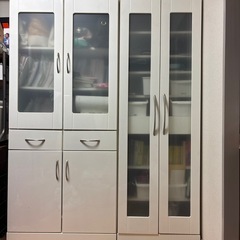 白色　棚　2台セット　の画像