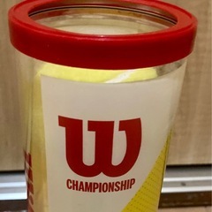 Wilsonテニスボール三個（無料）
の画像