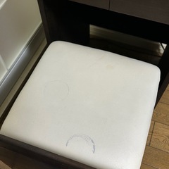 ニトリ 三面鏡ドレッサー ダークブラウンの画像