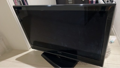 ジャンク品MITSUBISHI 40インチテレビBlu-ray付き