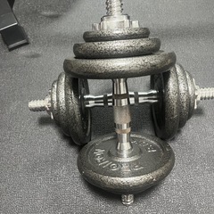ダンベル2個　錘可変式　20.5キロの画像