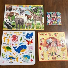 音のなる知育・絵本・なぞなぞかるた・絵あわせカード ・トランプ・パズル 11点セットの画像