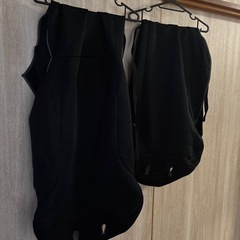 スバル フォレスターSK系 純正品　オールウェザーシートカバー ブラック前後席の画像