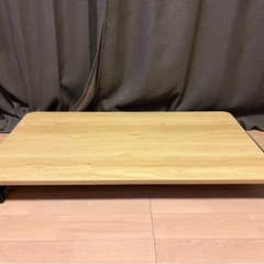 折りたたみ式ガス圧昇降テーブルの画像