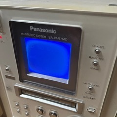 Panasonic SA-PM37MD MD CD ミニコンポの画像