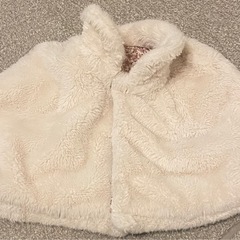 SLAP SLIP ベビー ポンチョ 50 60 70 80 90 ピンク ケープ アウターの画像