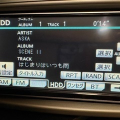 トヨタ純正ナビ NHDT-W59G ジャンクの画像