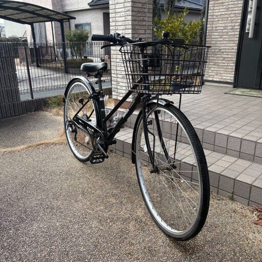 27インチの自転車　黒