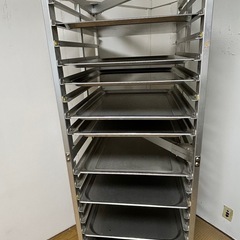 アルミ製 コンテナー&トレーラックカート Z型の画像