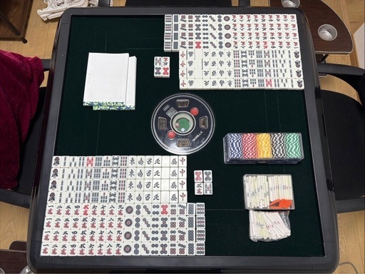 全自動麻雀卓【実働約10日間使用】