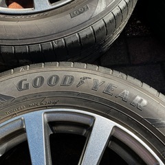15インチ ホイールタイヤ 4本 195/65R15 ブリヂストン/グッドイヤーの画像