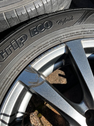 15インチ ホイールタイヤ 4本 195/65R15 ブリヂストン/グッドイヤー