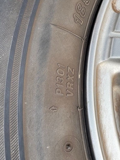 185/70R14 アルミホイールトヨタ車等　スタッドレス付