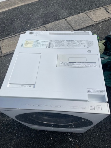 北九州市内配送無料　保証付き NA-VG1300L-S ドラム式洗濯乾燥機 Cuble（キューブル） シルバーステンレス [洗濯10.0kg /乾燥5.0kg /ヒーター乾燥(排気タイプ) /左開き] 北九州市内配送無料 保証付き NA-VG1300L-S ドラム式洗濯乾燥機 Cuble