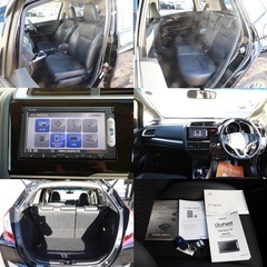 【車検2年付き‼️】1年保証付！自社ローン⭕️ポッキリ価格！！下取り大歓迎🙆‍♂️フィットハイブリッド　ブラック　ローン＆カード決済⭕️の画像