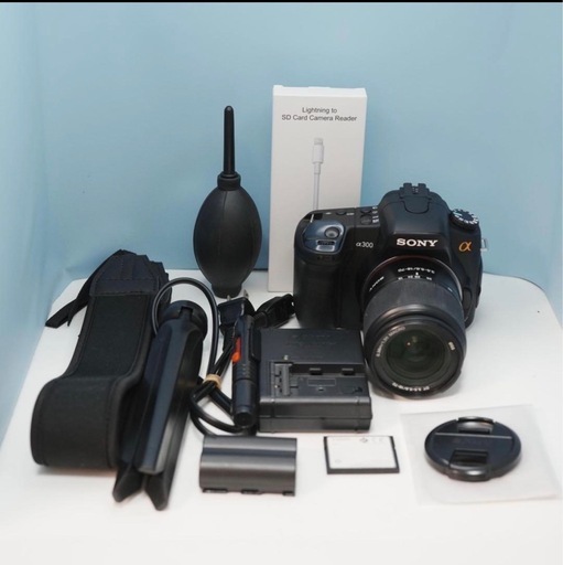 SONY α 300 一眼レフ スマホ転送OK フルセット a4590