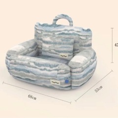 ペット用ソファーベッド　大きめ　夏冬兼用 猫 犬の画像